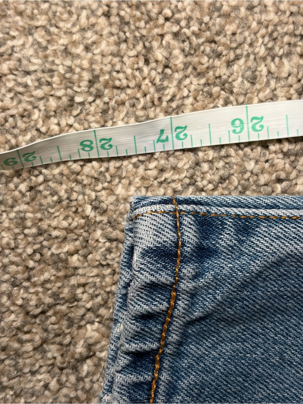 Vintage 2003 Levi’s Classic Relaxed 550 Relaxed Fit Leg Size 14 Light Wash Made - Picture 15 of 16